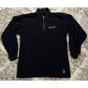 Men's Port Authority Outdoor Draegers Black Pullover 1/4 Zip Sweater Small